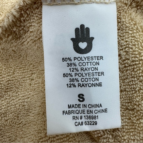 Spiritual Gangster Size Small Honey Take Good Care SG Vintage Terry Pullover - Picture 8 of 12